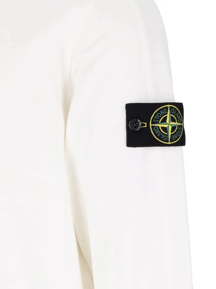 STONE ISLAND  |Crew Neck Street Style Long Sleeves Plain Cotton