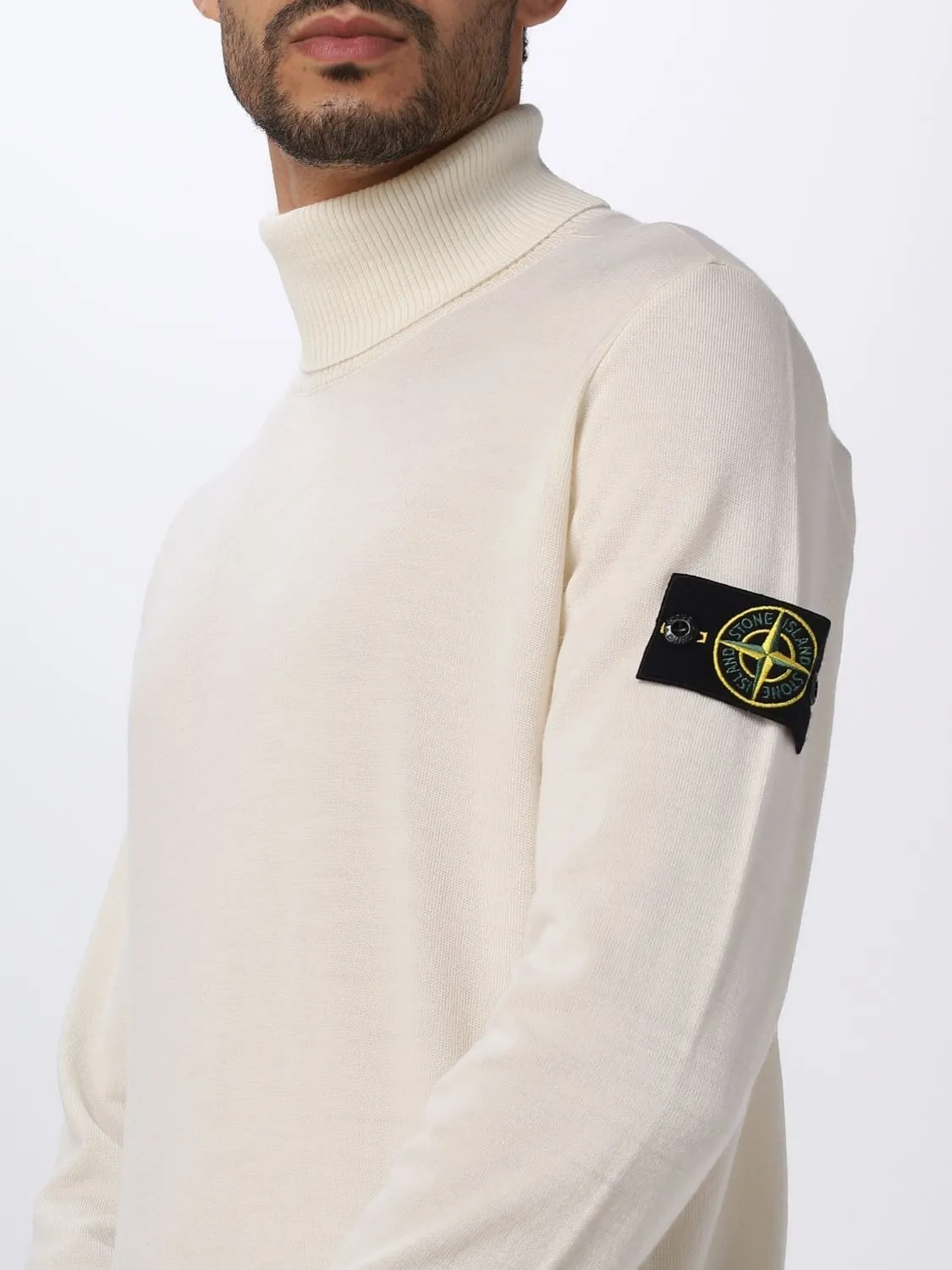 STONE ISLAND  |Pullovers Wool Street Style Long Sleeves Plain