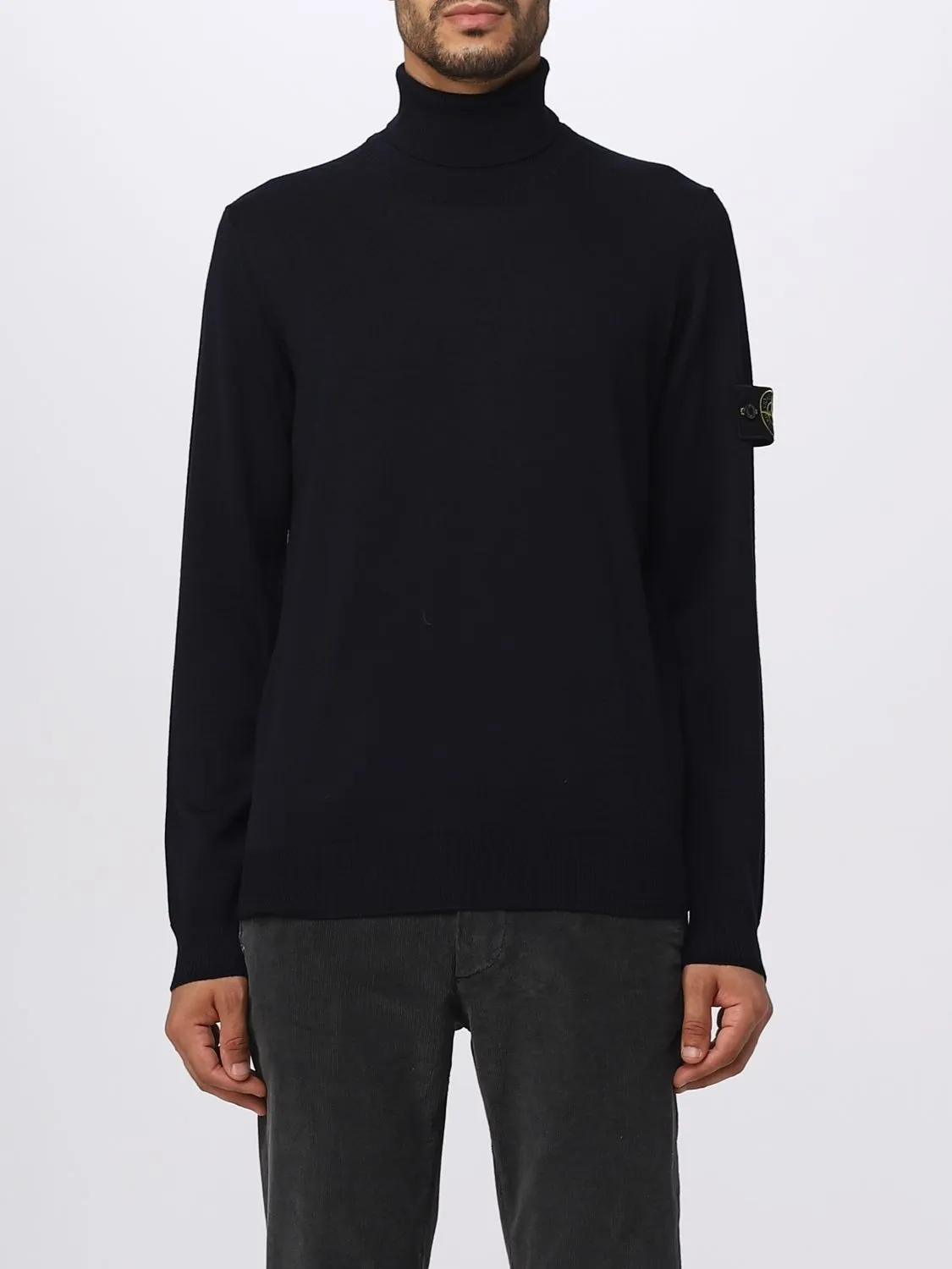 STONE ISLAND  |Pullovers Wool Street Style Long Sleeves Plain