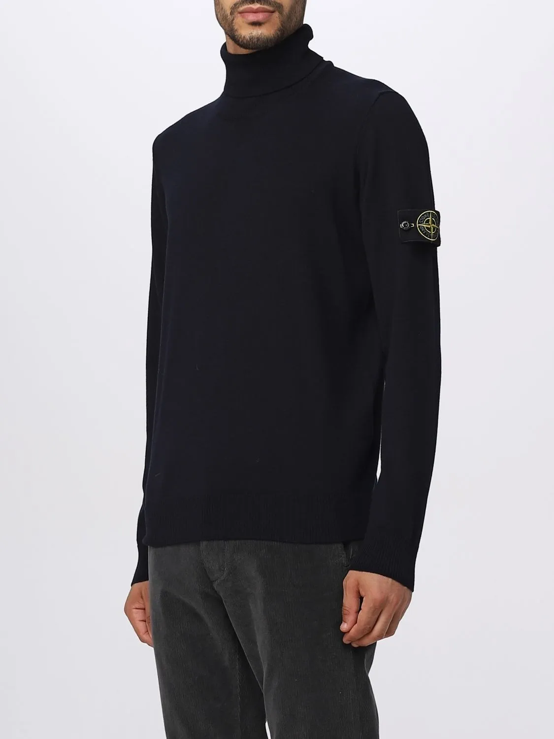 STONE ISLAND  |Pullovers Wool Street Style Long Sleeves Plain