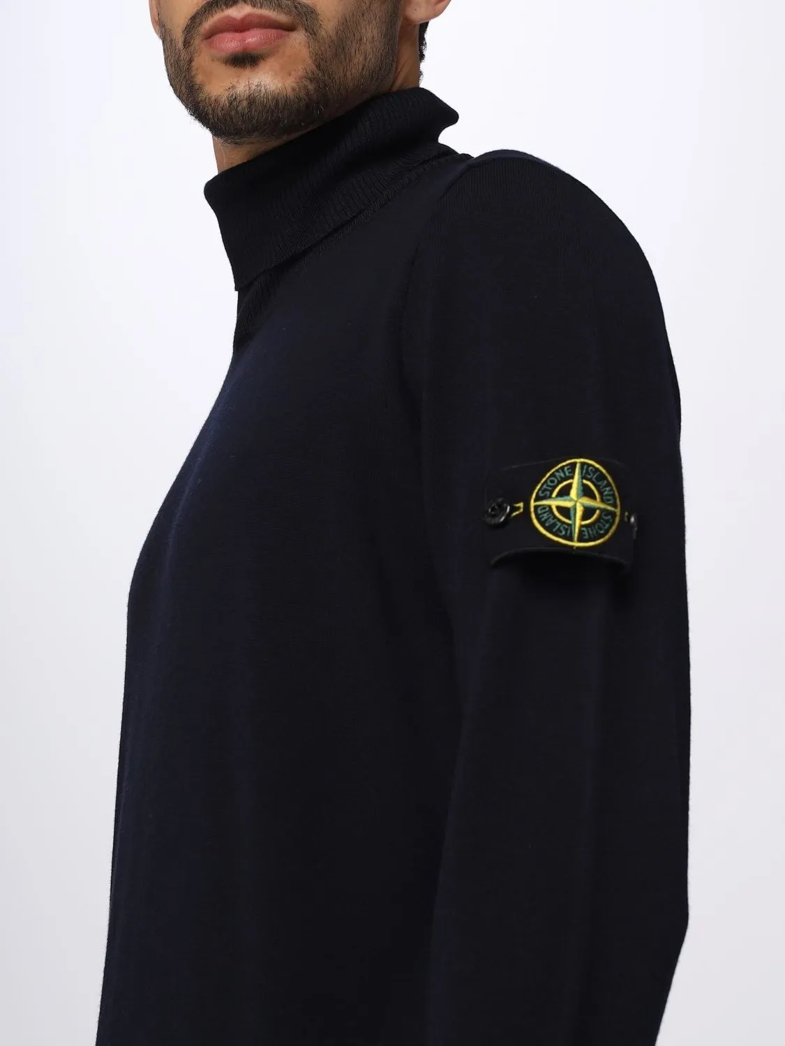 STONE ISLAND  |Pullovers Wool Street Style Long Sleeves Plain