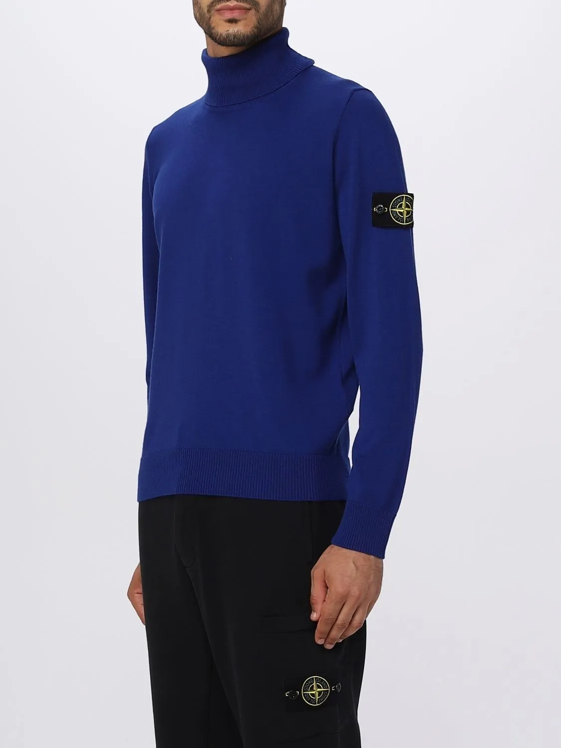 STONE ISLAND  |Pullovers Wool Street Style Long Sleeves Plain