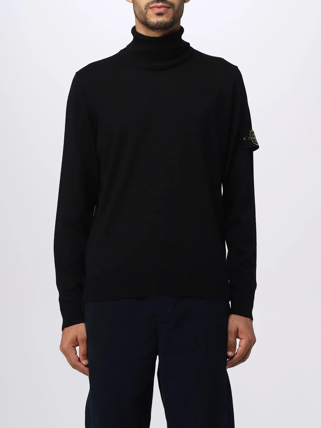 STONE ISLAND  |Pullovers Wool Street Style Long Sleeves Plain