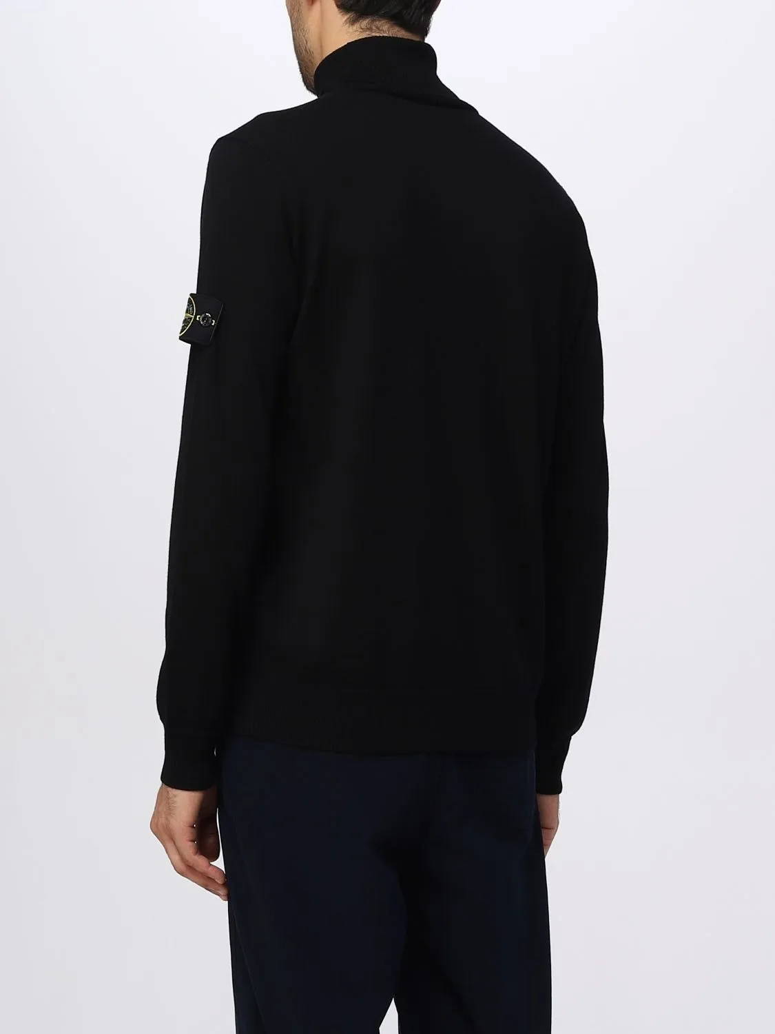 STONE ISLAND  |Pullovers Wool Street Style Long Sleeves Plain