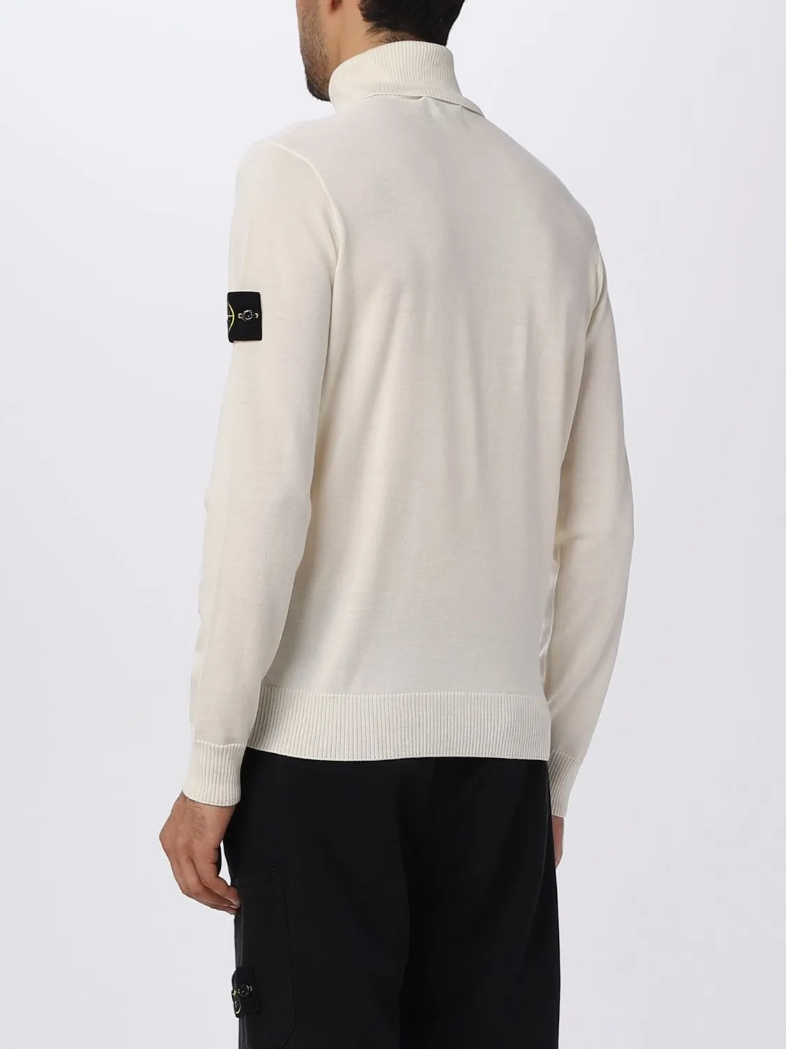 STONE ISLAND  |Pullovers Wool Street Style Long Sleeves Plain