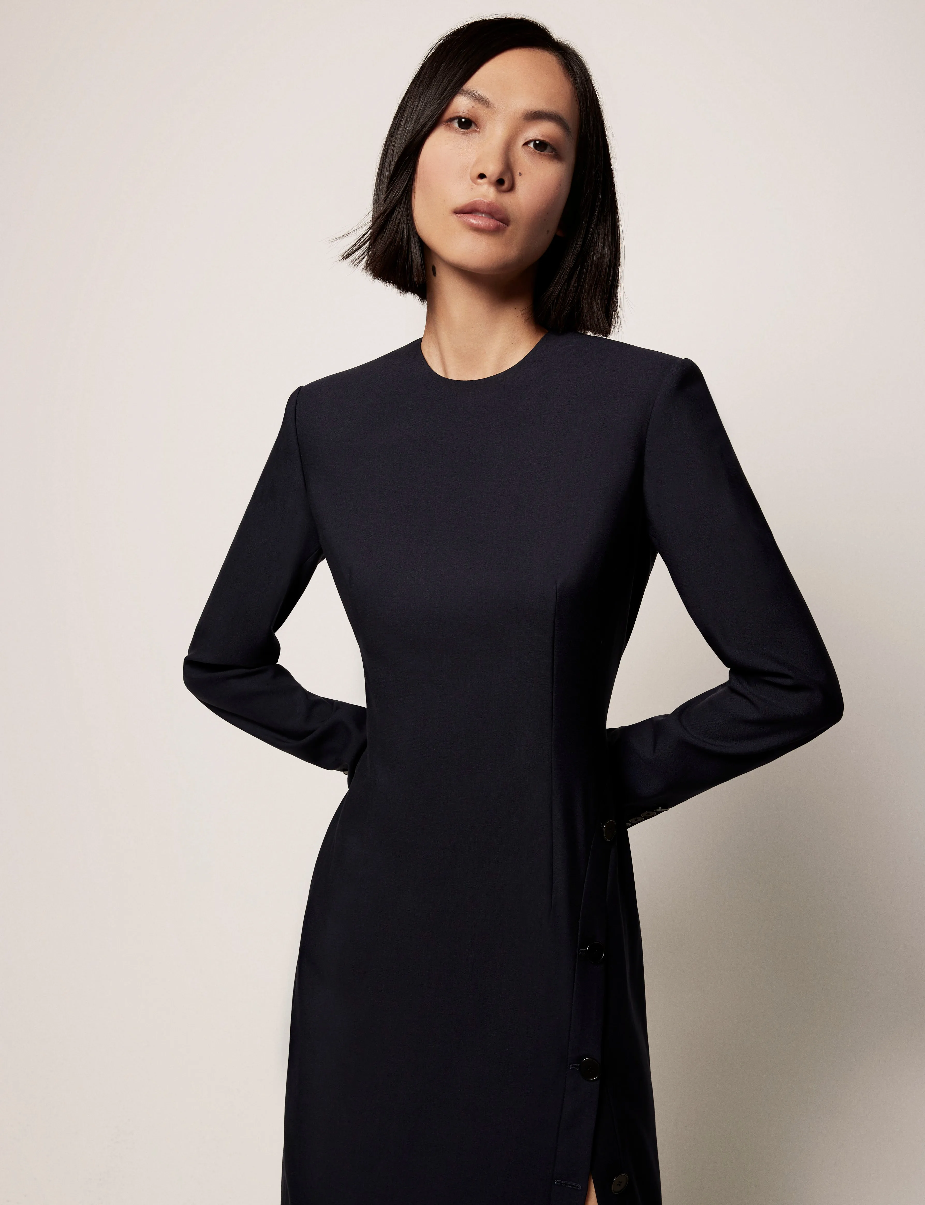 Tailored Long Sleeve Dress