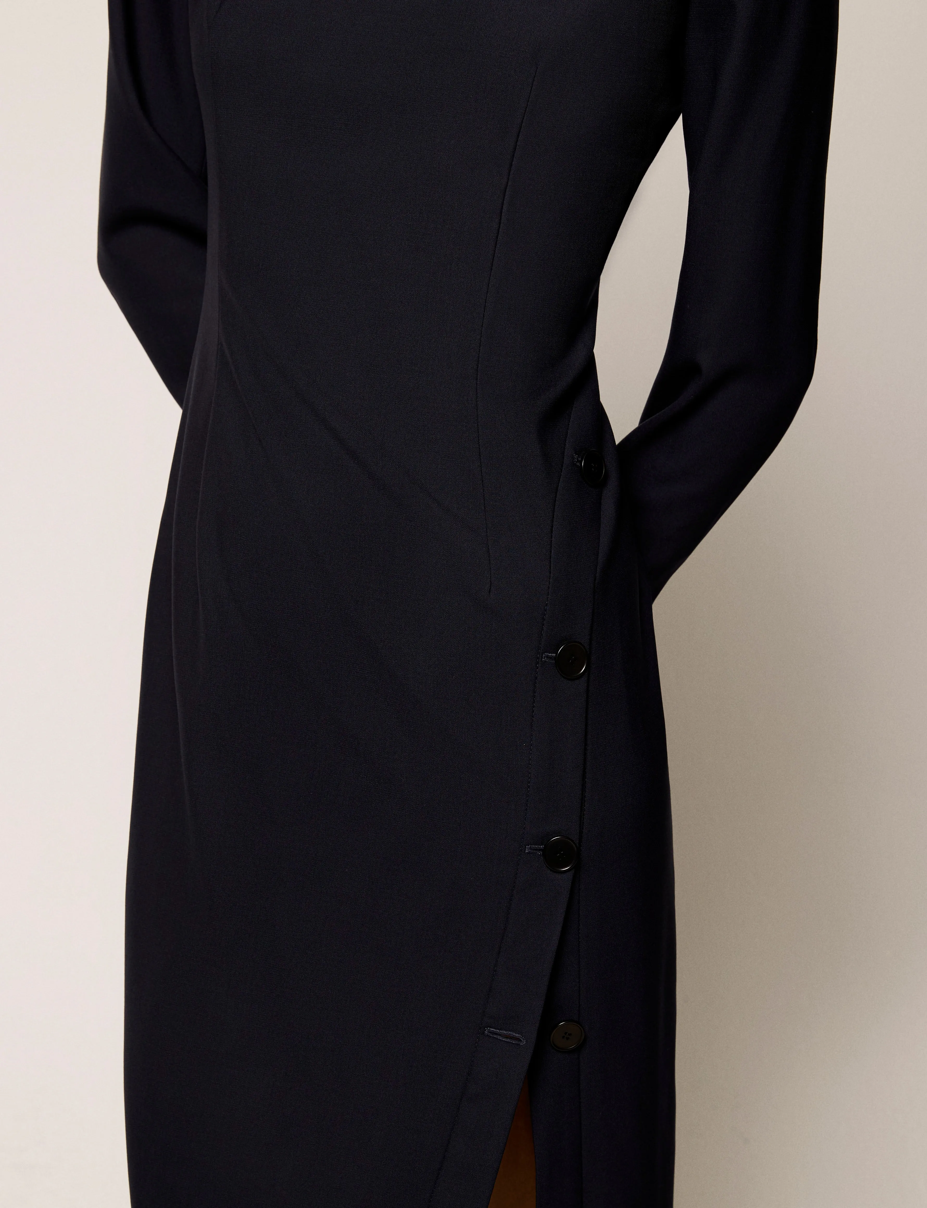 Tailored Long Sleeve Dress