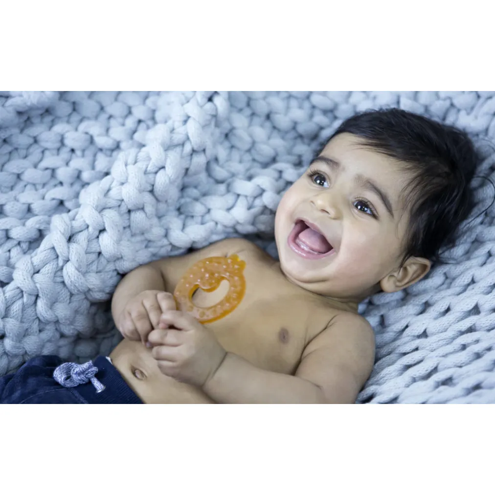 Twin Natural Rubber Teether | Eco Packaging