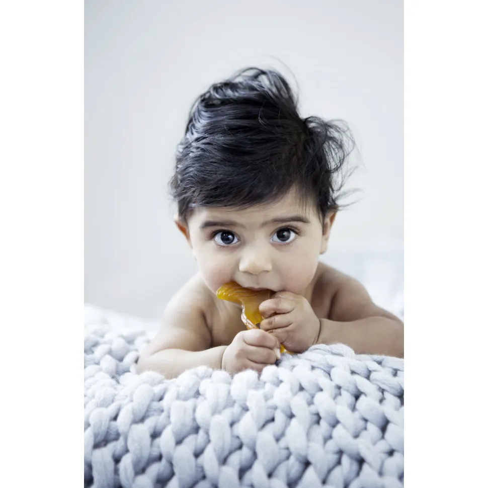 Twin Natural Rubber Teether | Eco Packaging