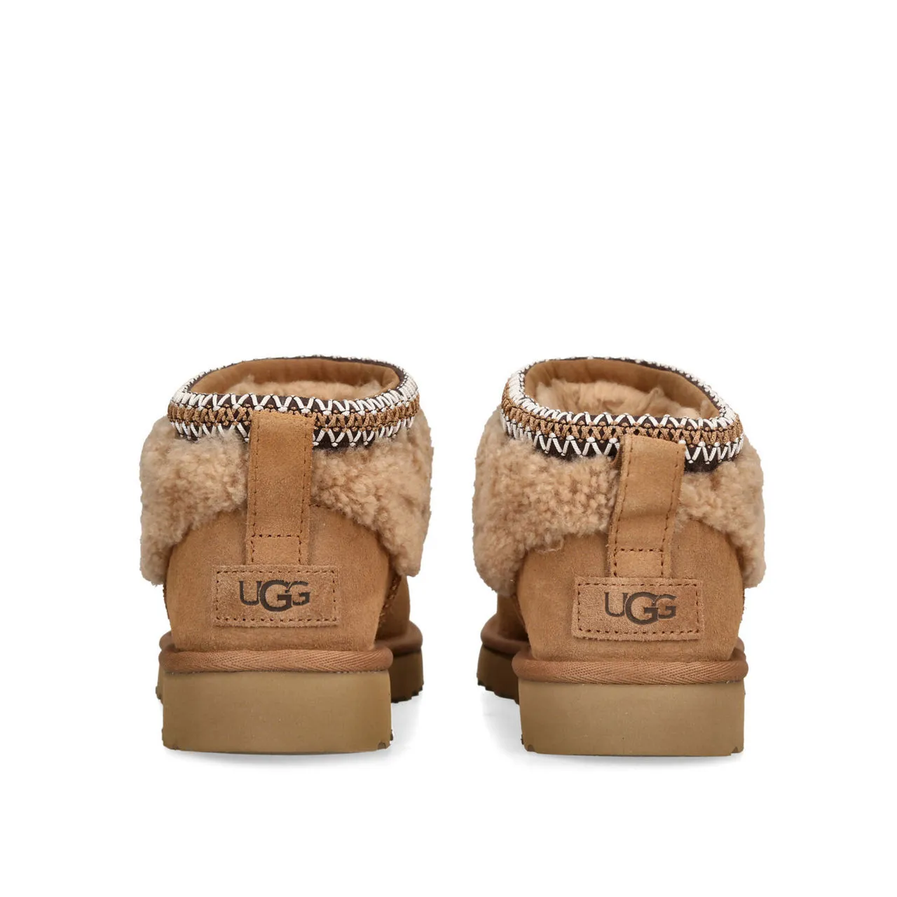 UGG Classic Ultra Mini Maxi Curly Boots - Beige