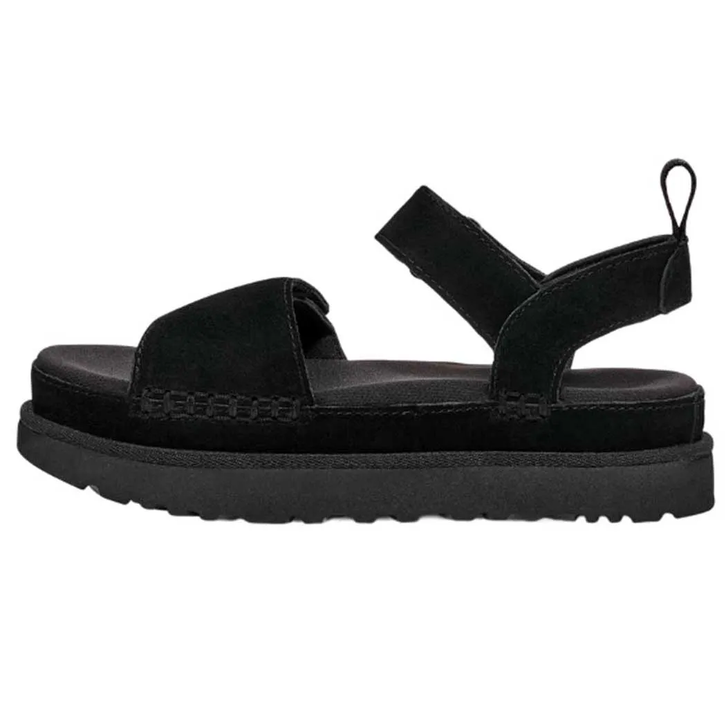 UGG Goldenstar Platform Sandal Black (Women's)