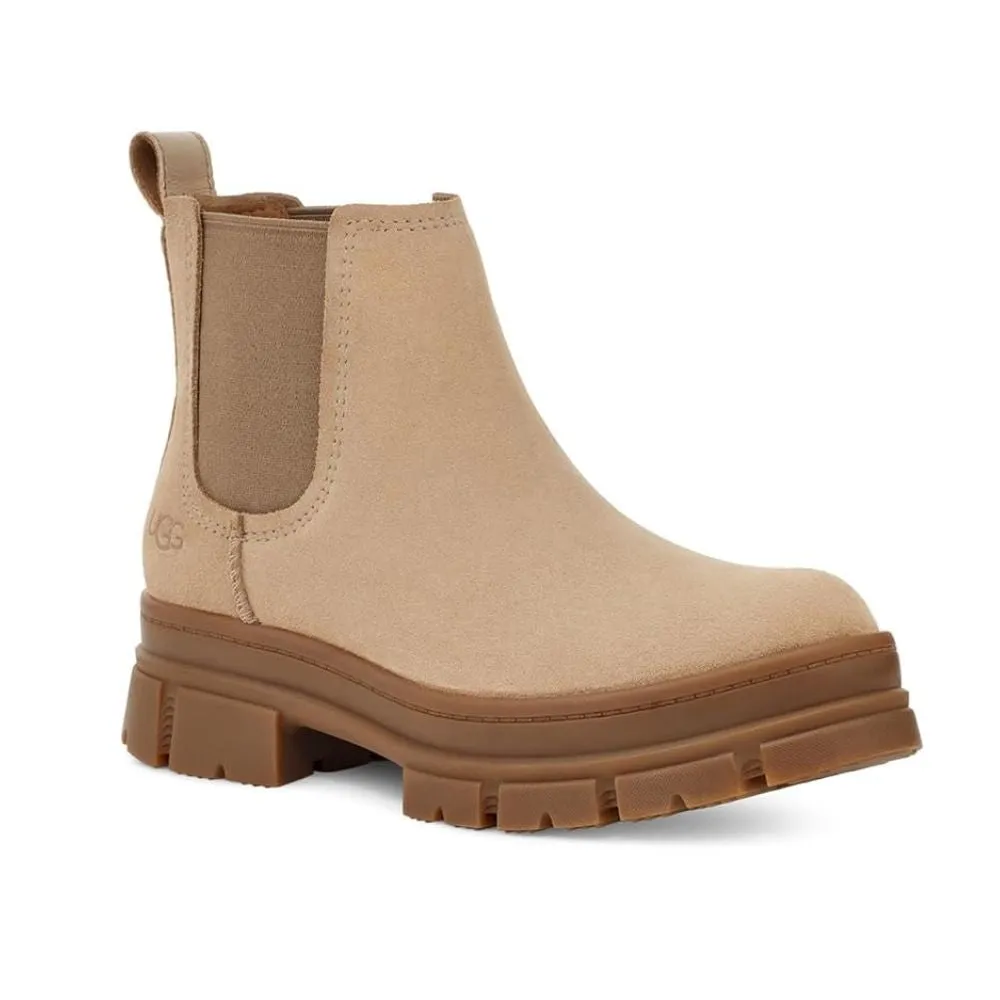 UGG Women's Ashton Chelsea Boot, Mustard Seed Size 12