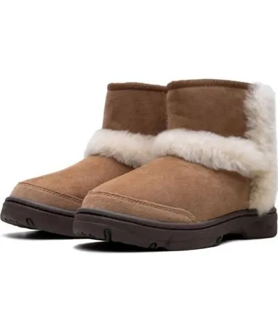 Ugg Women's Sunburst Mini Boot In Chestnut