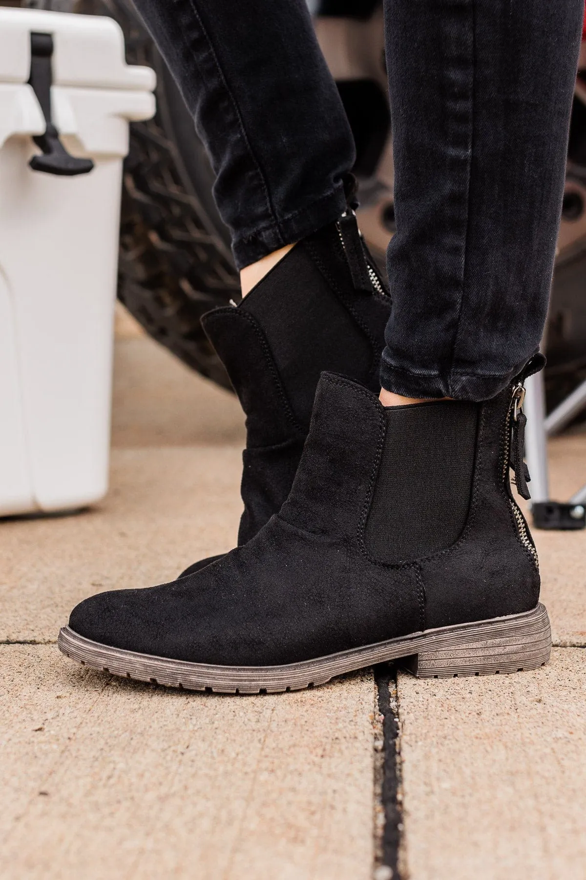 Very G Vienna Booties- Black