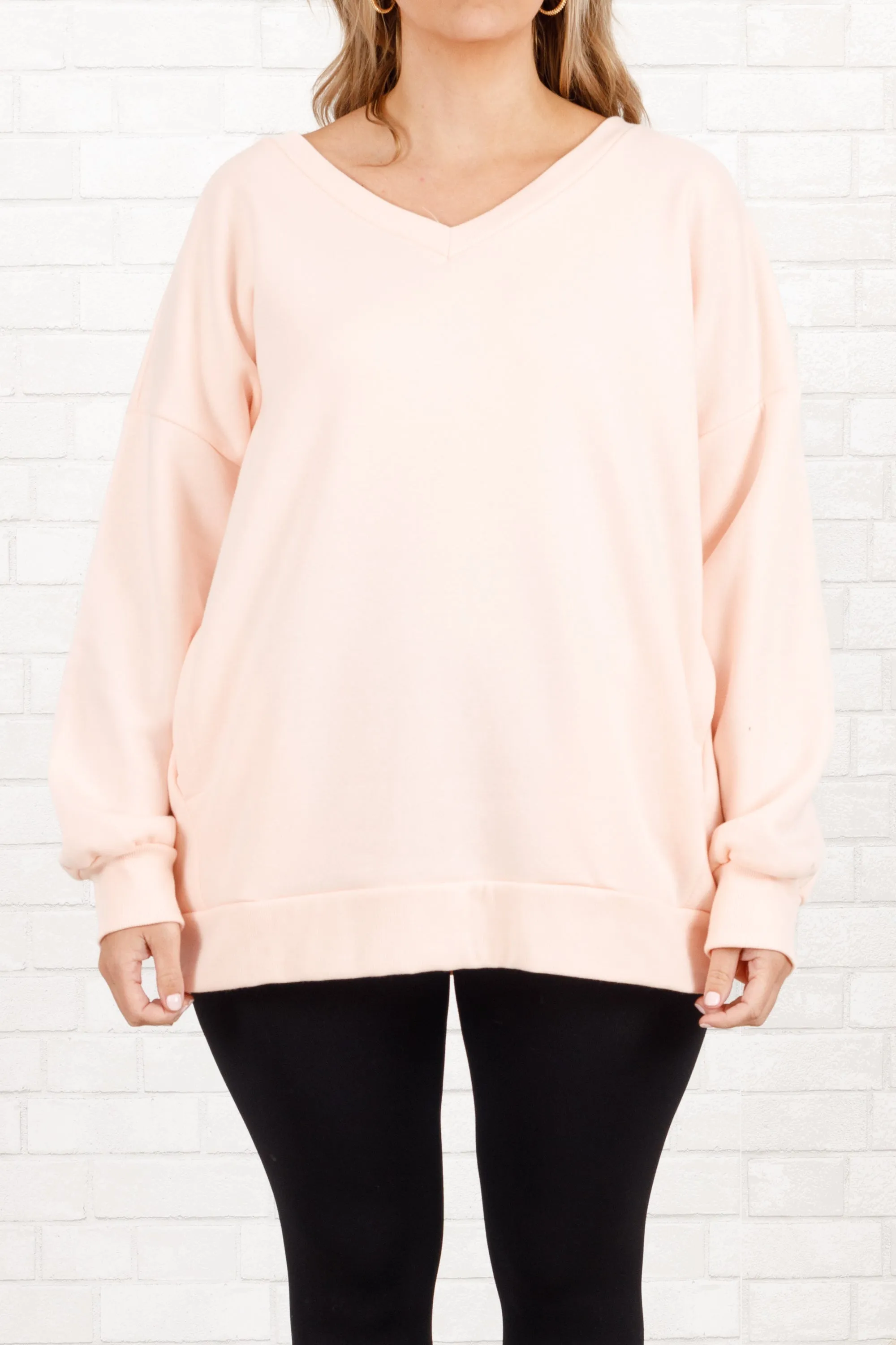 Very Special Sweatshirt, Cream Mauve