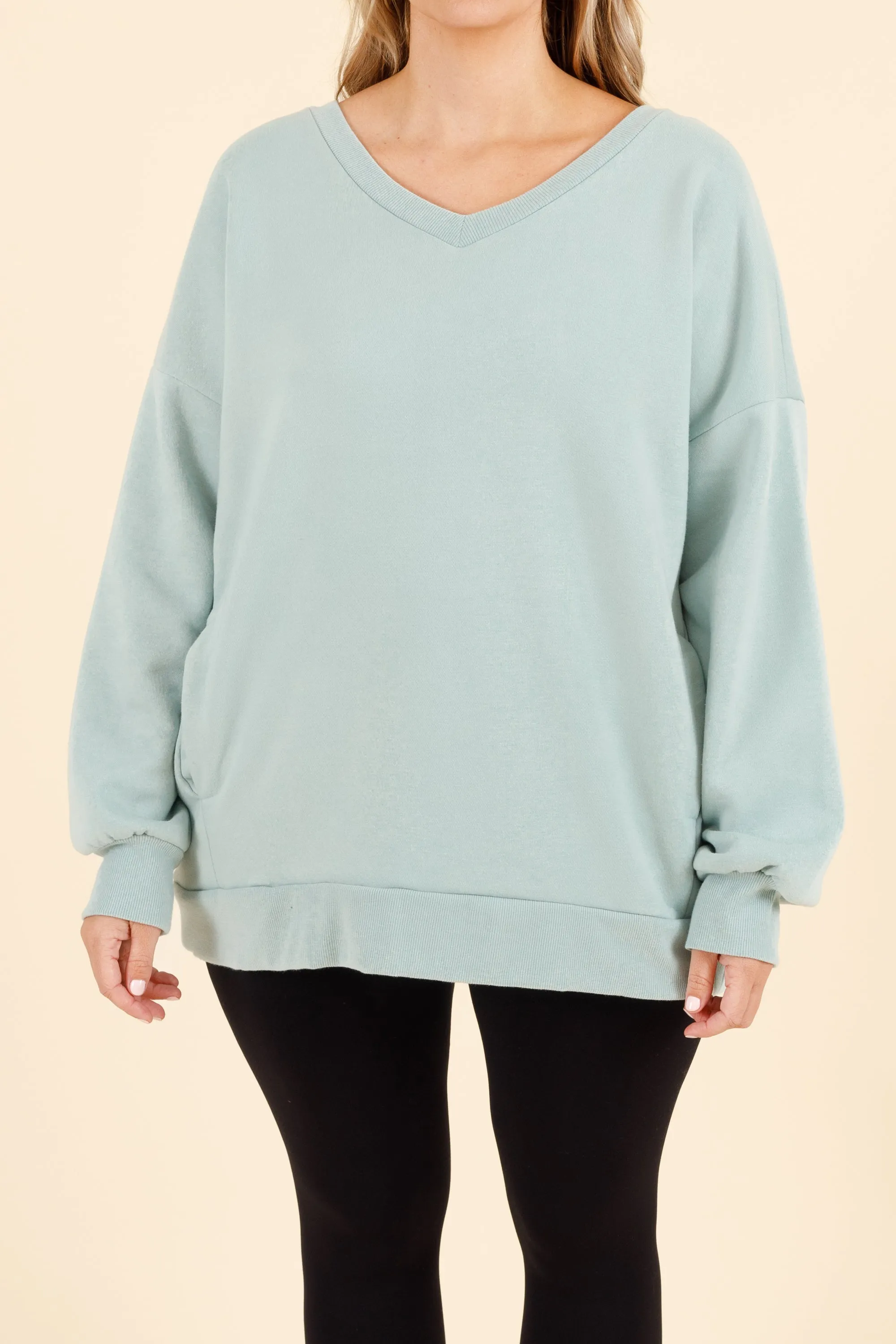 Very Special Sweatshirt, Light Green