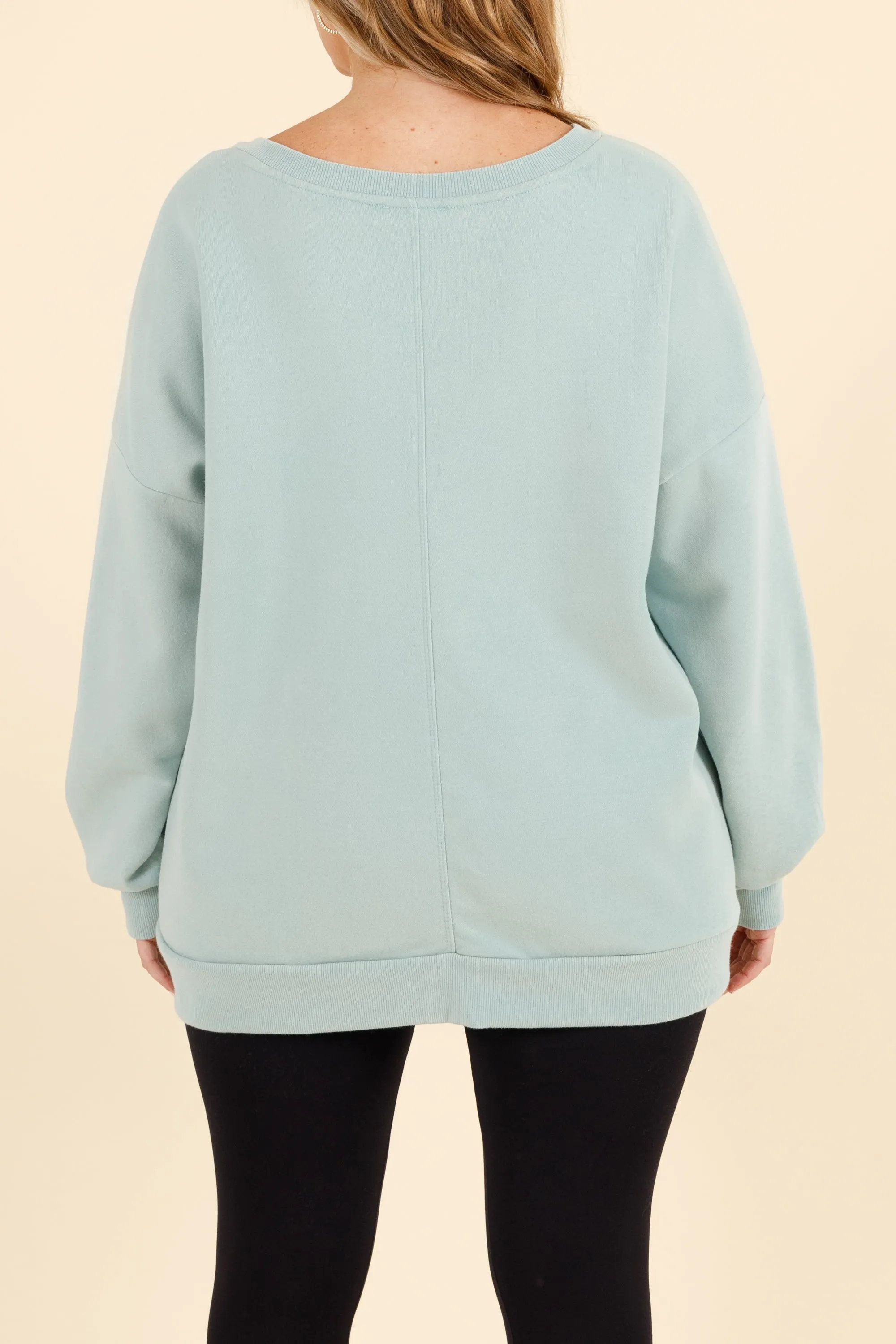 Very Special Sweatshirt, Light Green