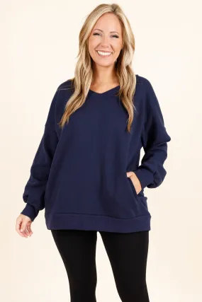 Very Special Sweatshirt, Navy Blue