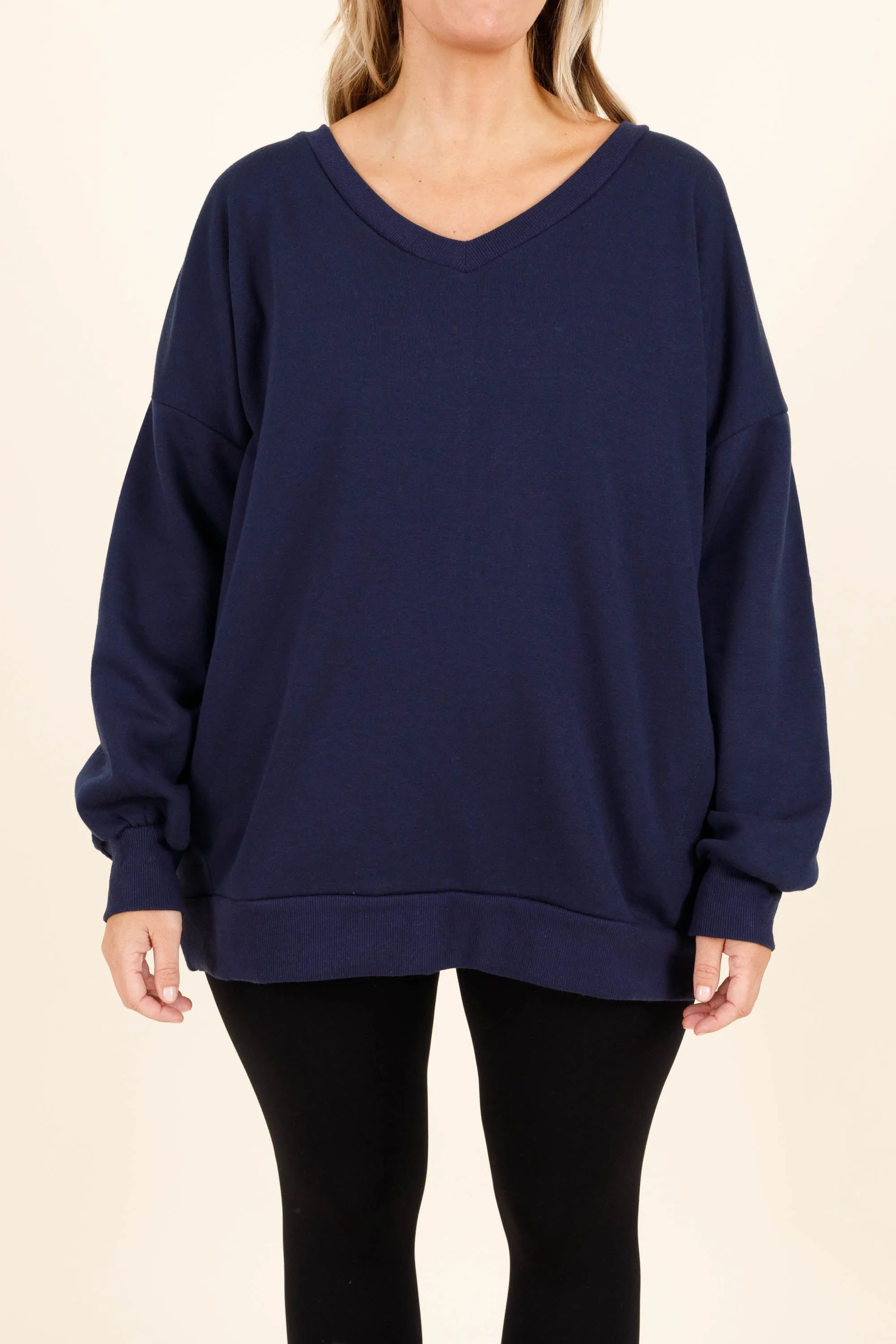 Very Special Sweatshirt, Navy Blue