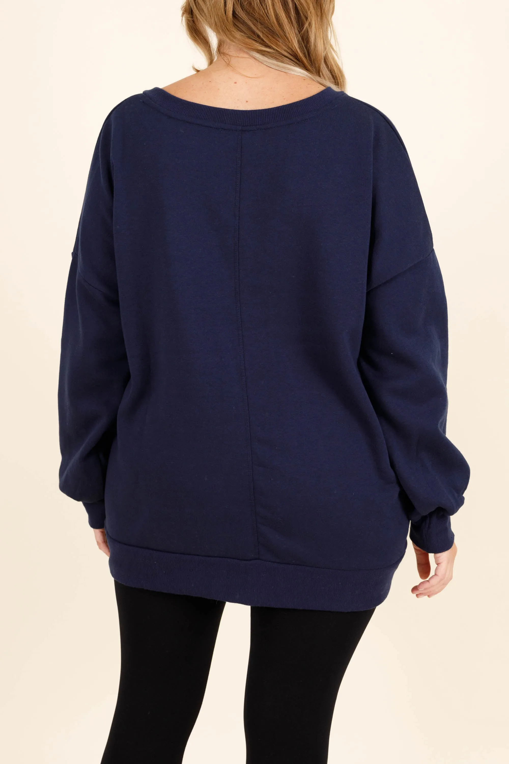 Very Special Sweatshirt, Navy Blue