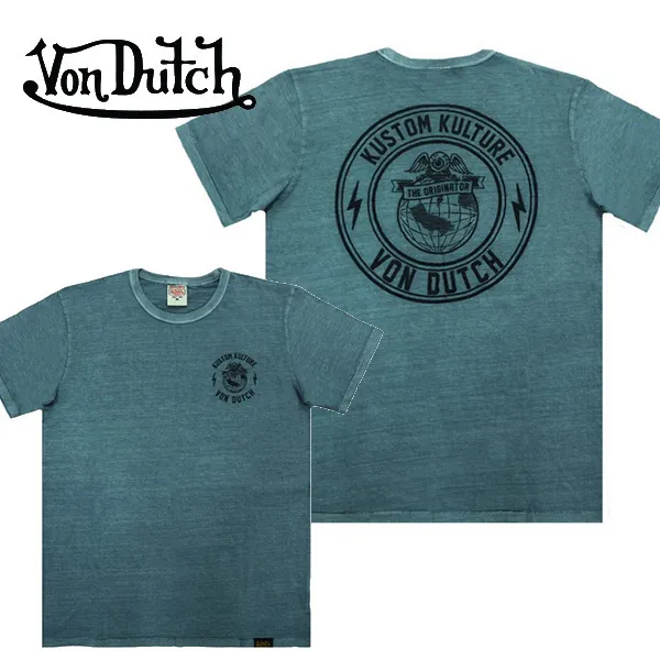 Von Dutch  |Pullovers Unisex Street Style Plain Cotton Short Sleeves