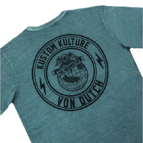 Von Dutch  |Pullovers Unisex Street Style Plain Cotton Short Sleeves