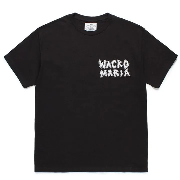 WACKO MARIA  |Crew Neck Pullovers Street Style Cotton Short Sleeves Logo