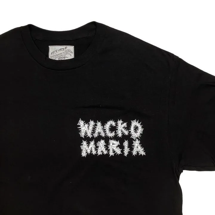 WACKO MARIA  |Crew Neck Pullovers Street Style Cotton Short Sleeves Logo