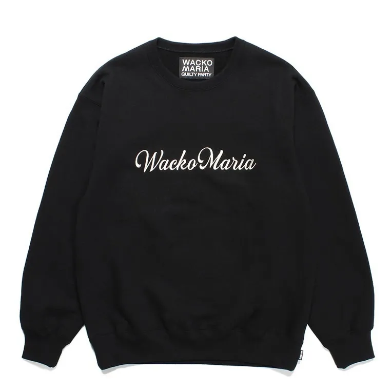 WACKO MARIA  |Pullovers Unisex Street Style Long Sleeves Logo Sweatshirts