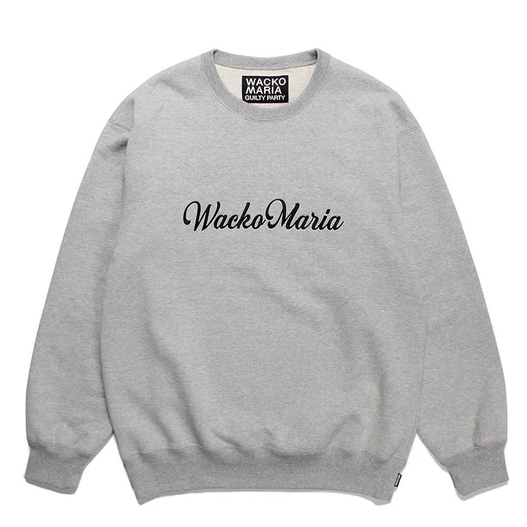 WACKO MARIA  |Pullovers Unisex Street Style Long Sleeves Logo Sweatshirts