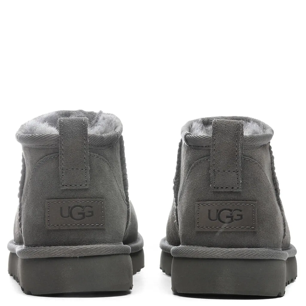 Women's Classic Ultra Mini Boot - Grey