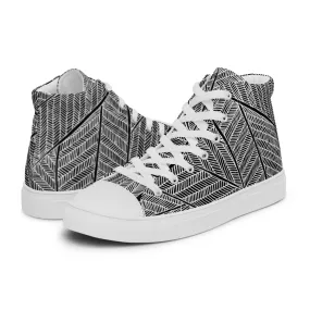 Women’s high top canvas shoes – Noor