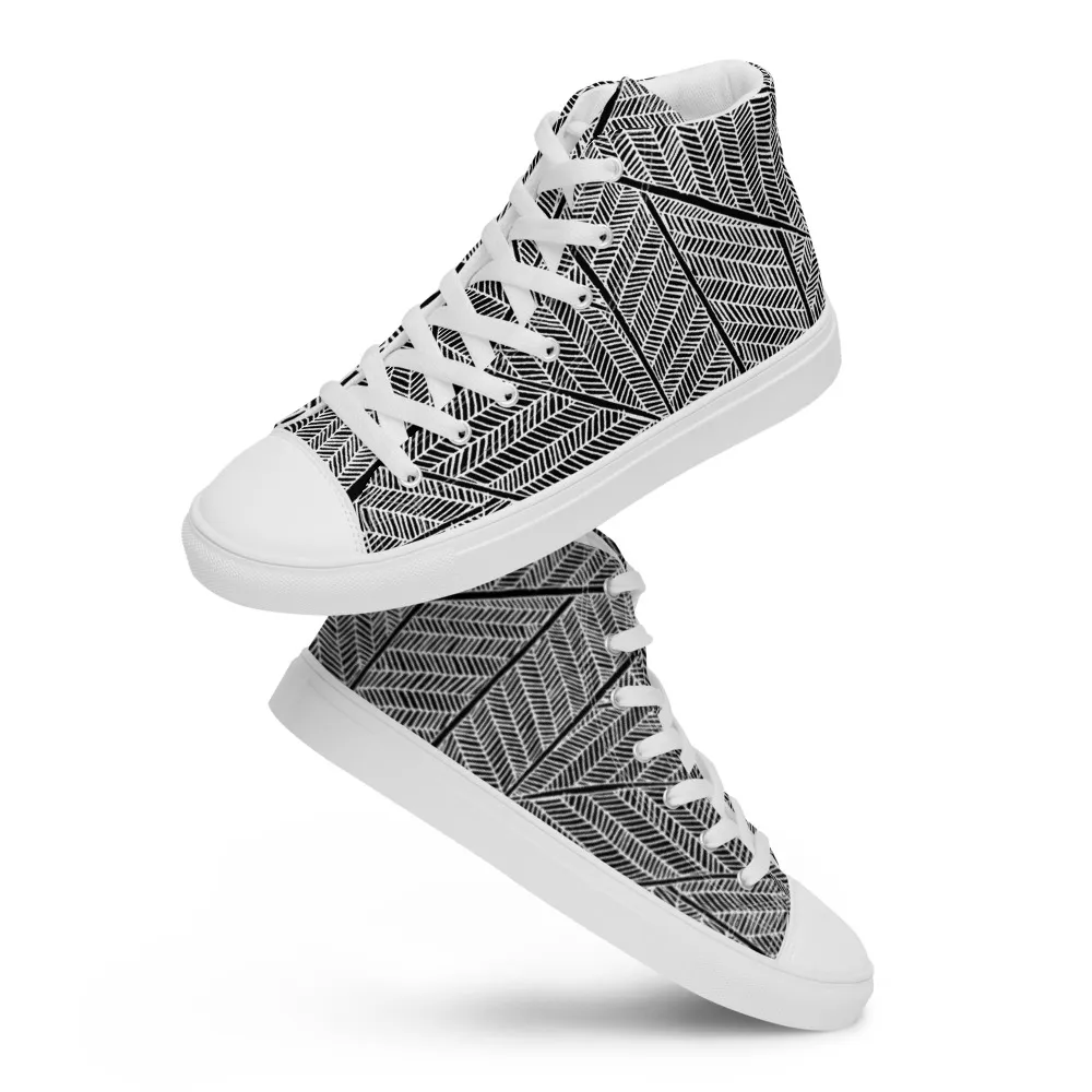 Women’s high top canvas shoes – Noor