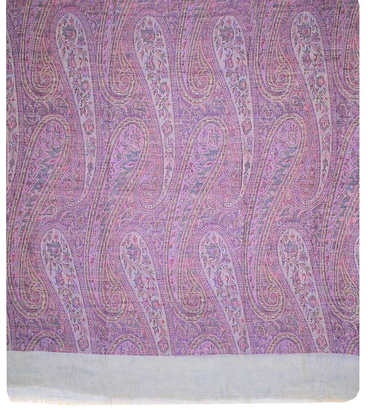 Women's Paisley Wool Shawl Wrap Gift India Clothes (80 x 40 inches)