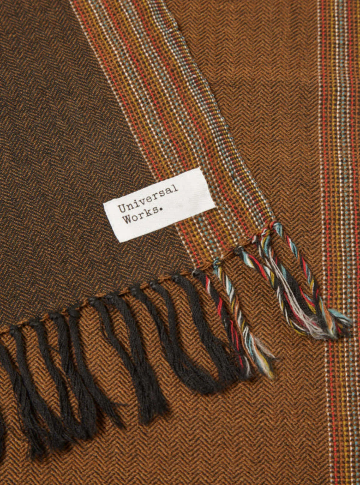 Wool Scarf - Brown