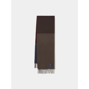 Wool scarf with fringes