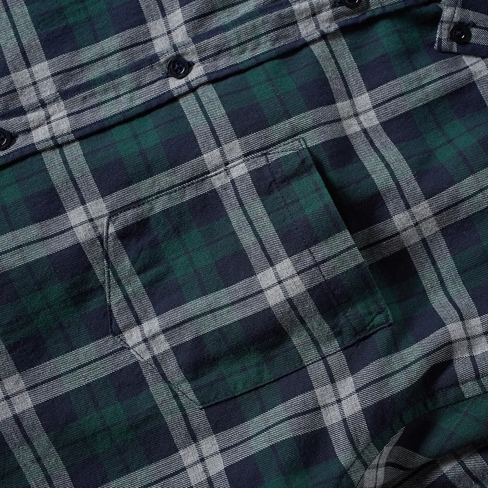 Woolrich Archive Flannel ShirtGreen Check