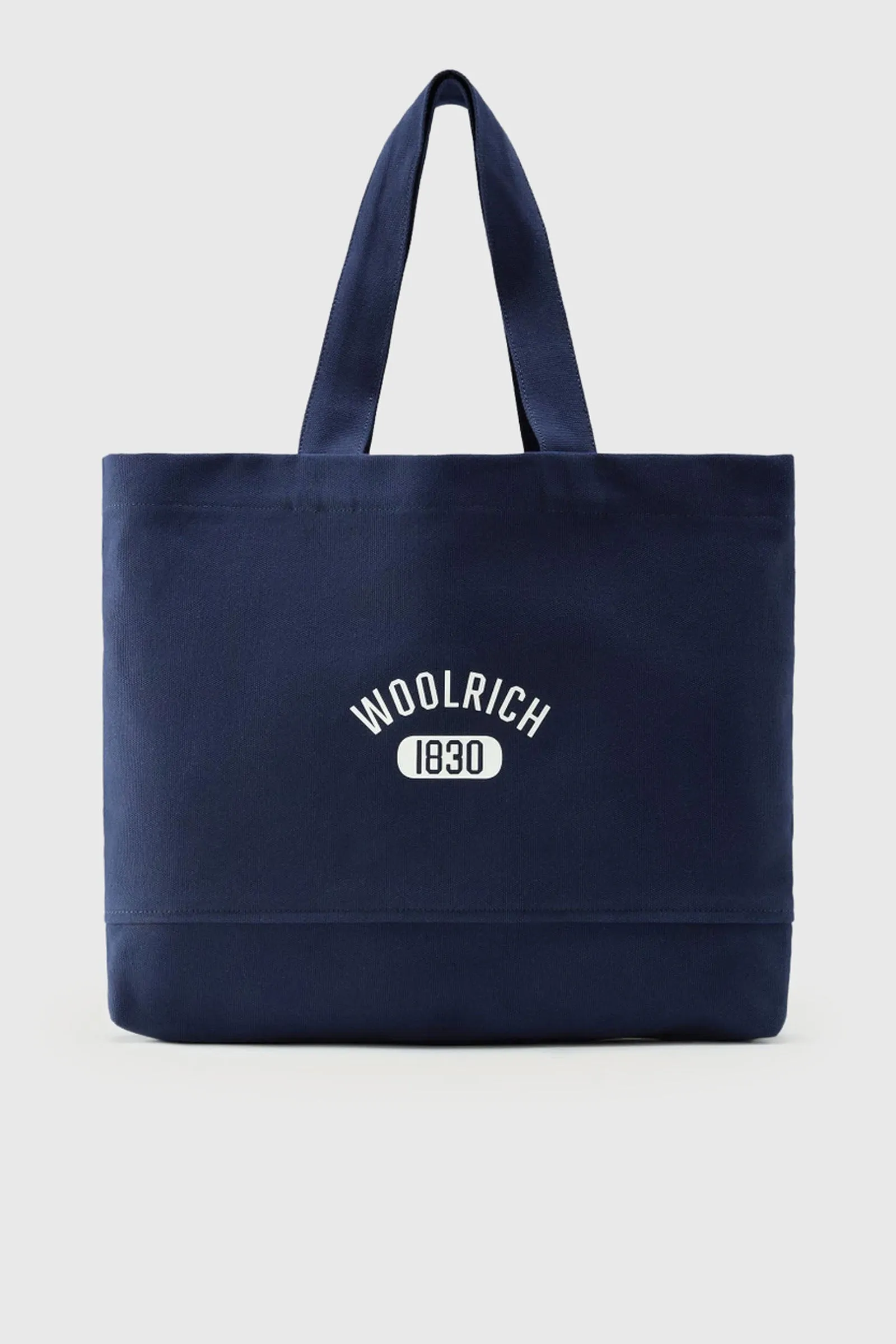 Woolrich Borsa Tote Cotone Blu