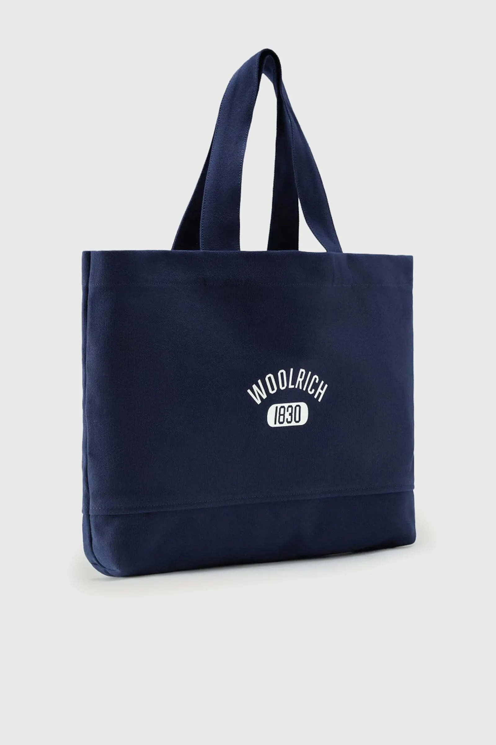 Woolrich Borsa Tote Cotone Blu