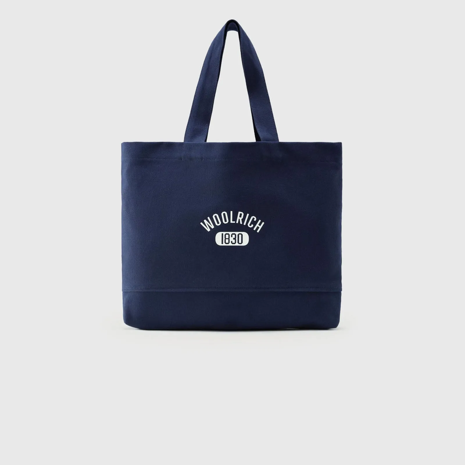 Woolrich Borsa Tote Cotone Blu