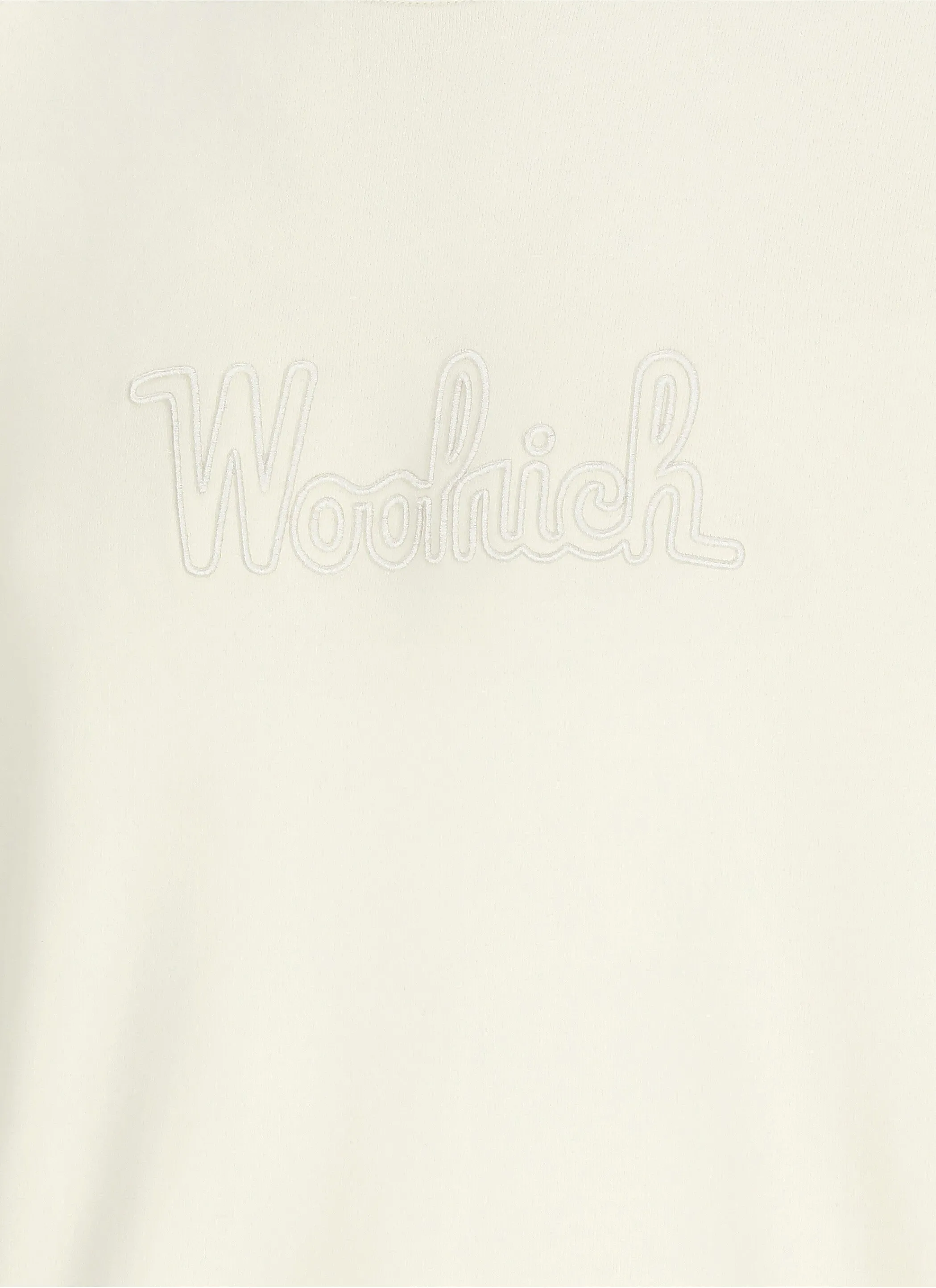 Woolrich Logo Embroidered Crewneck Jumper