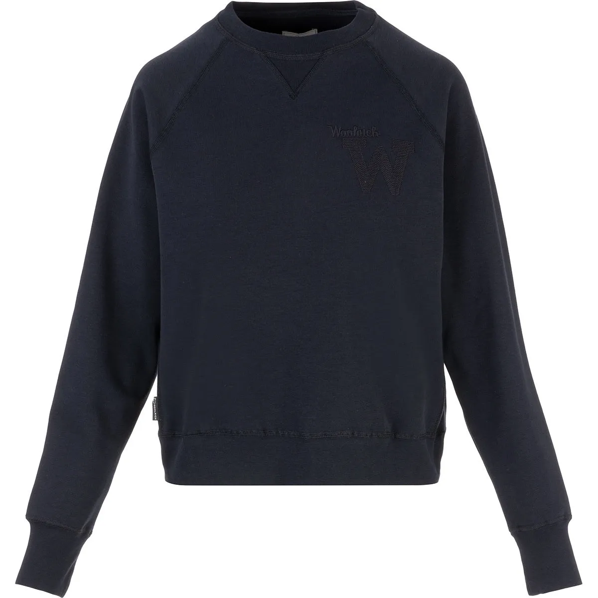 Woolrich Logo Embroidered Crewneck Sweatshirt