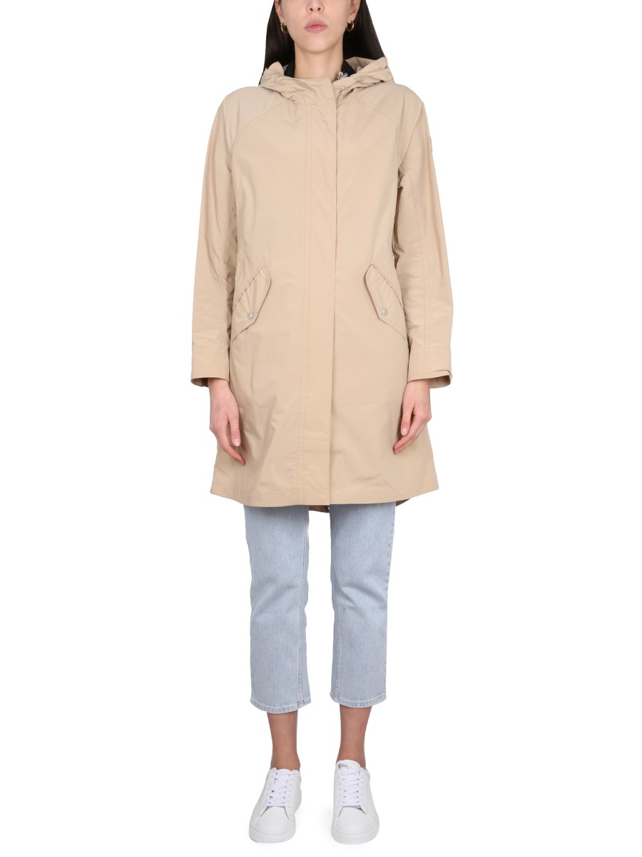 WOOLRICH    NYLON LONG SUMMER PARKA