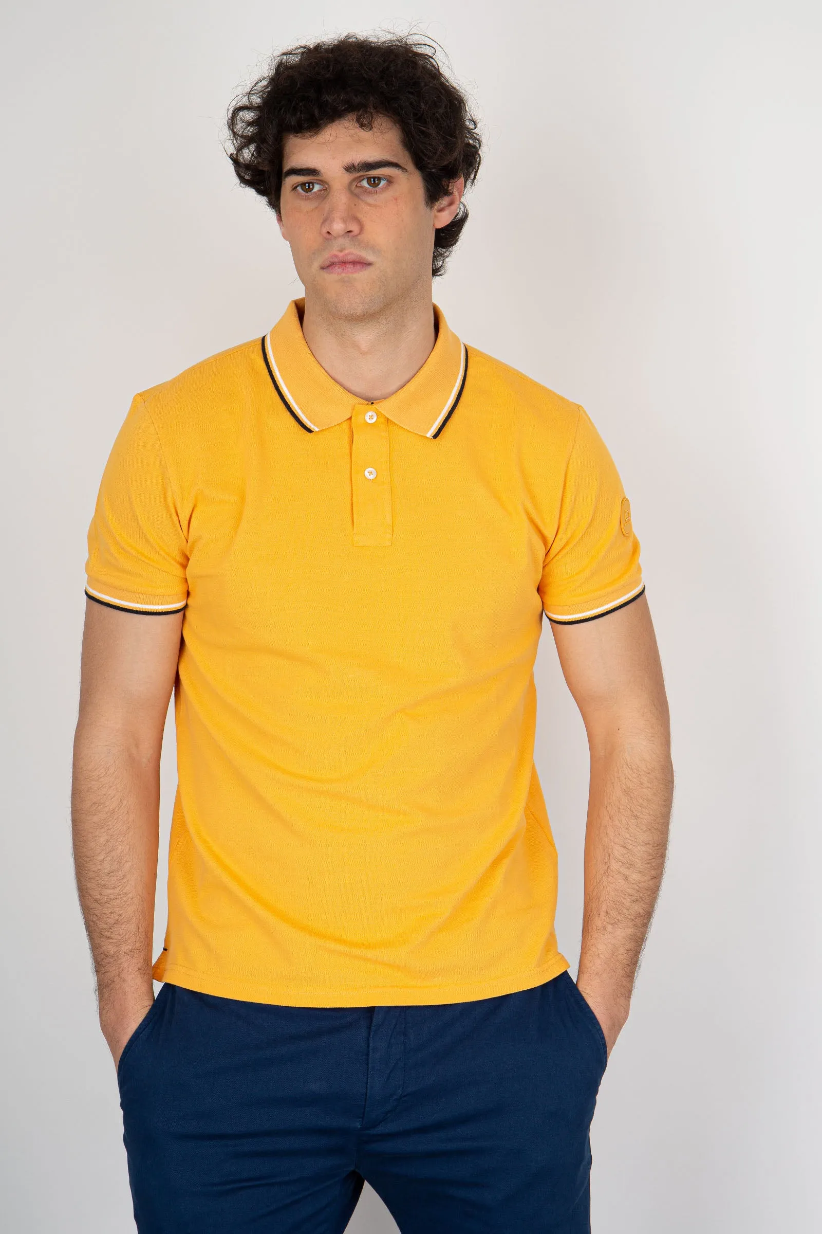 Woolrich Polo Monterey Arancio Uomo