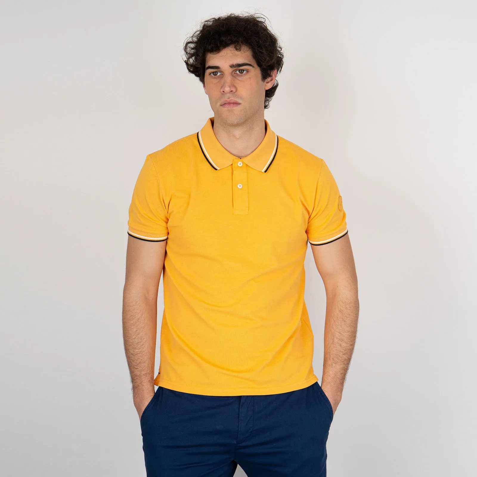 Woolrich Polo Monterey Arancio Uomo