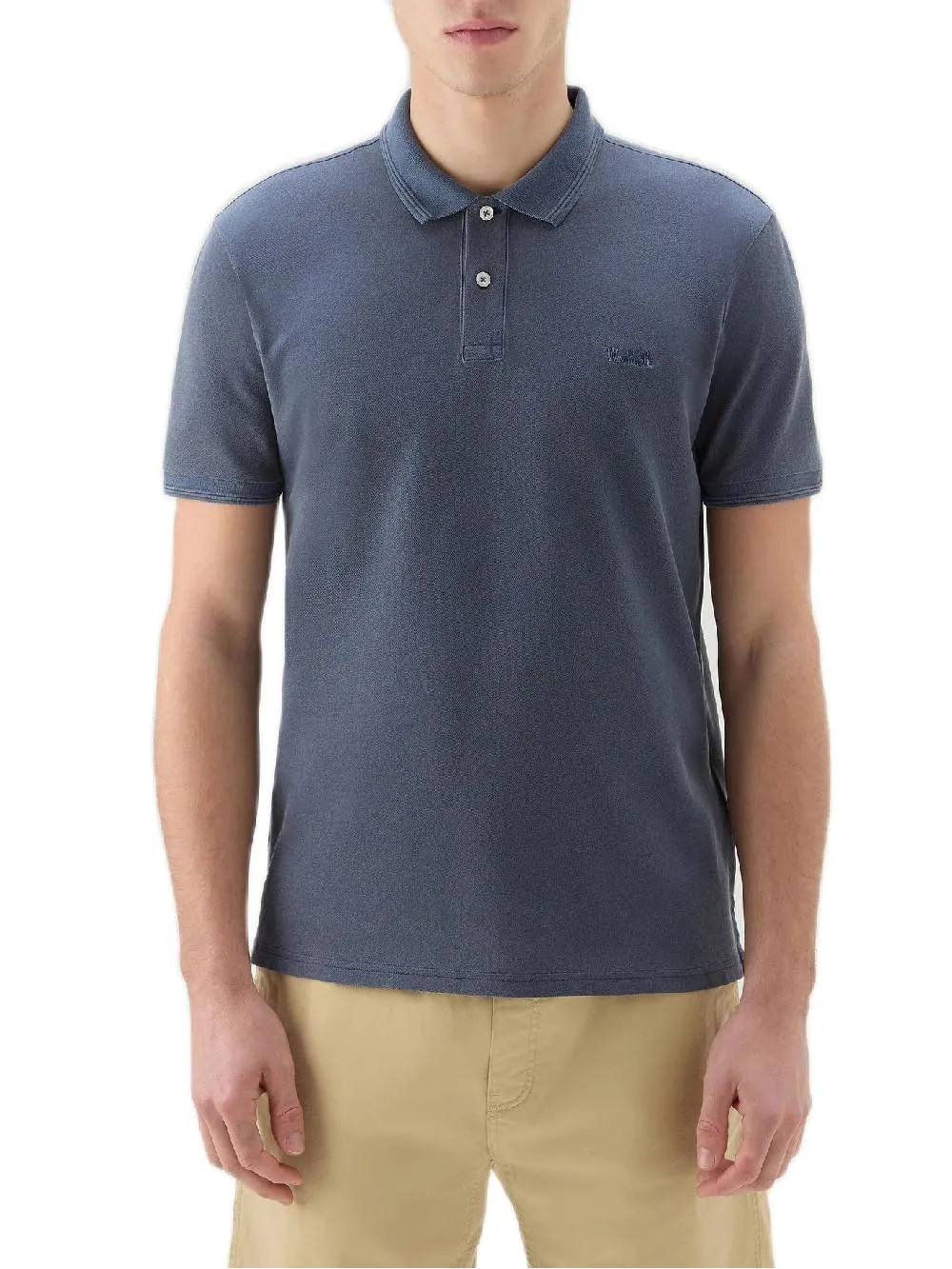 Woolrich Polo Uomo Cwopo0035mrut1483 Blu