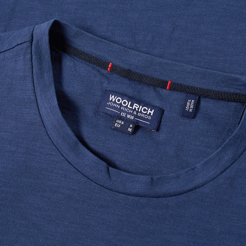 Woolrich Printed Pocket TeeIndigo