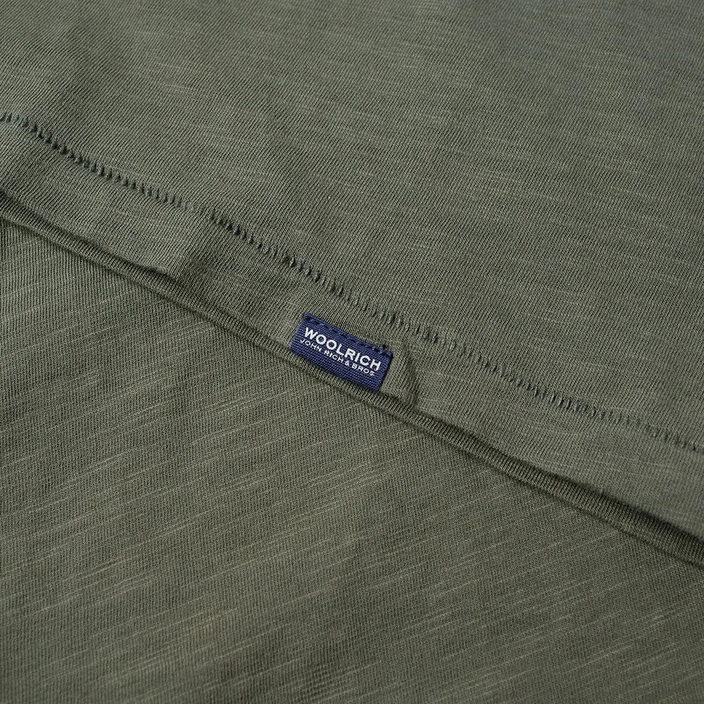 Woolrich Printed Pocket TeeOlive