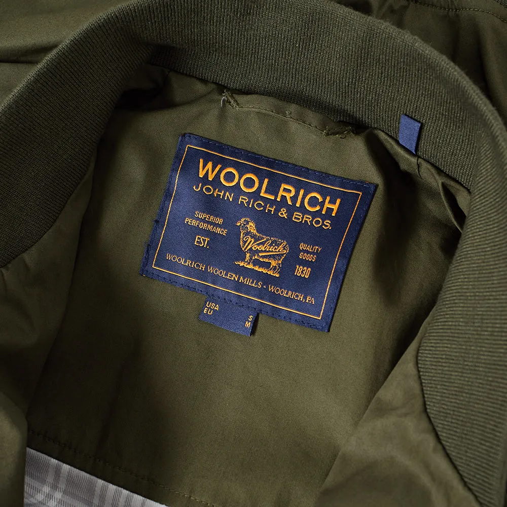 Woolrich Summer Bomber JacketOlive