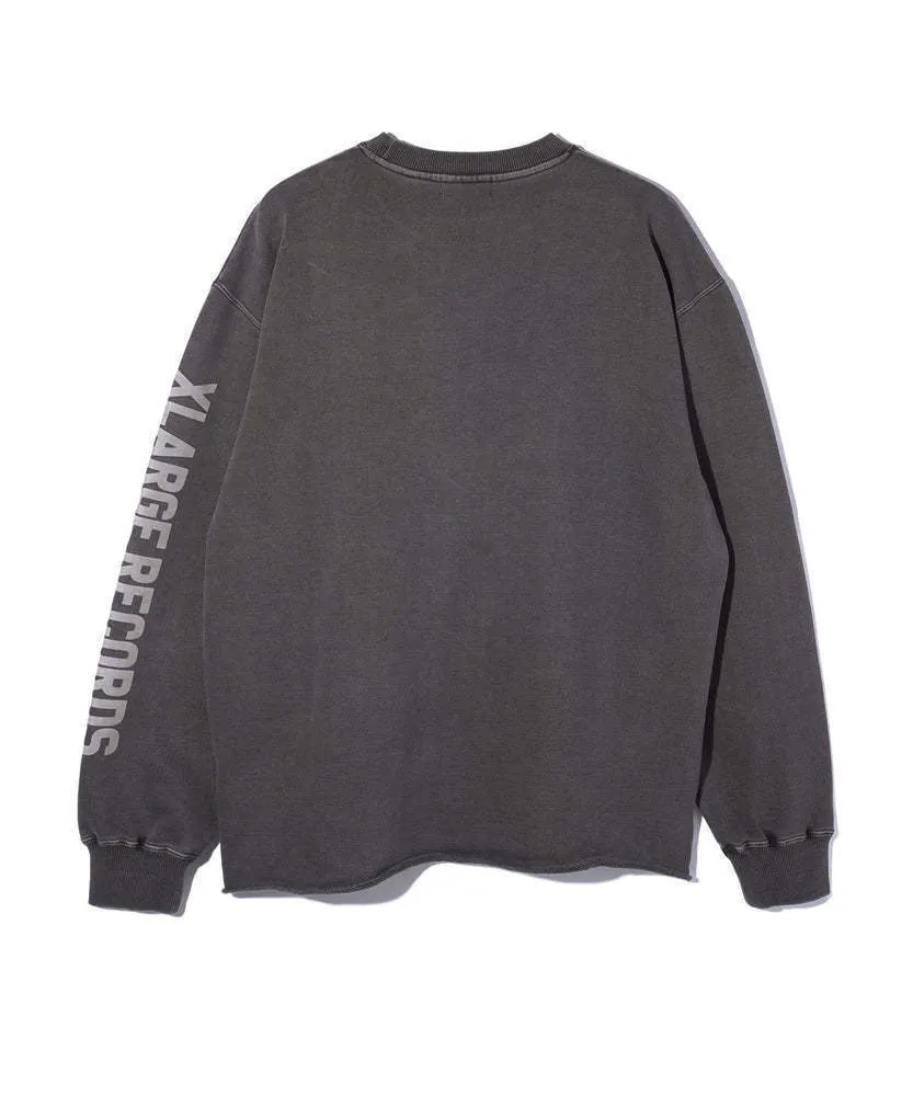 X-Large  |Pullovers Unisex Sweat Street Style Long Sleeves Plain